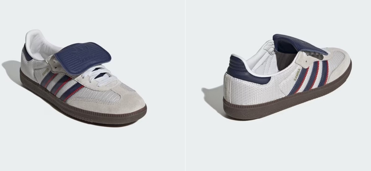 ★adidas★ Musinsa Solo Samba LT Crystal White Dark Blue IE9 IE9169 adidas Originals Samba LT Crystal White Dark Blue Gum