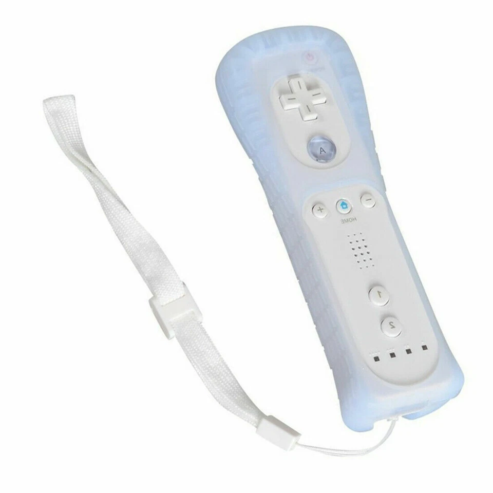 2in1 Built-in Motion Plus Remote Nunchuck Controller For Nintendo Wii Wii U 2PCS - Image 3 of 4