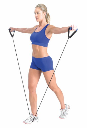 Fitness Mad Resistance Bands Tubes Exercise Gym Fitness Workout - 第 2/7 張圖片