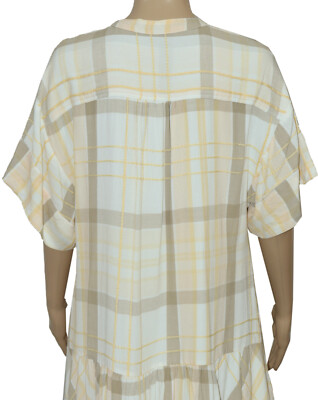 free people agnes plaid mini dress Free People Printed Agnes Dress