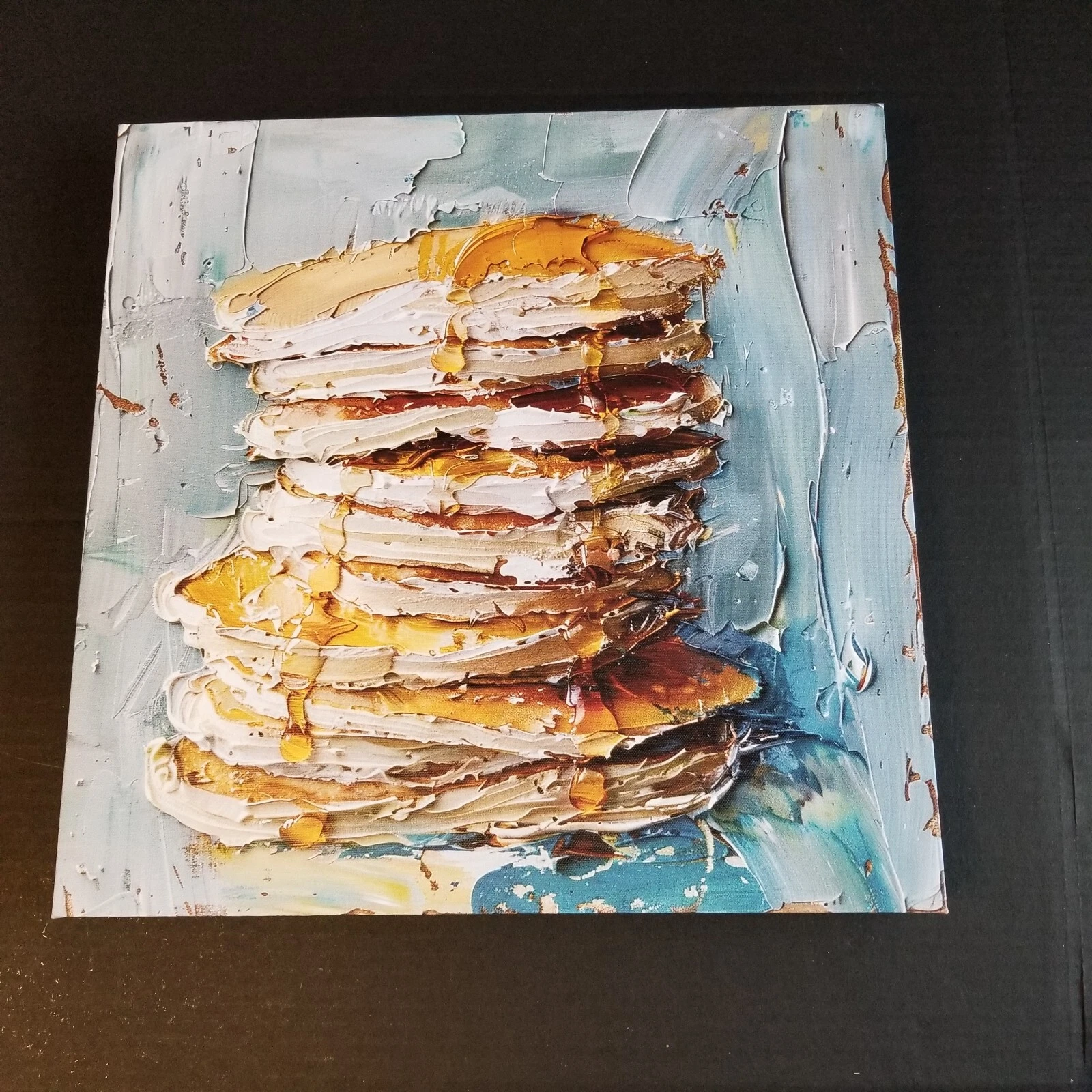 Pancakes Wall Art Print Diner Restaurant Kitchen Decor Painting Print Canvas 16"
