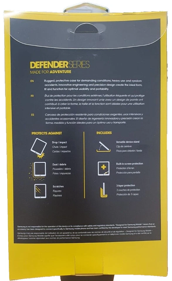 OtterBox Defender Case for Samsung Galaxy TabPRO 8.4 - Black - 77-40498 - Image 2 of 4