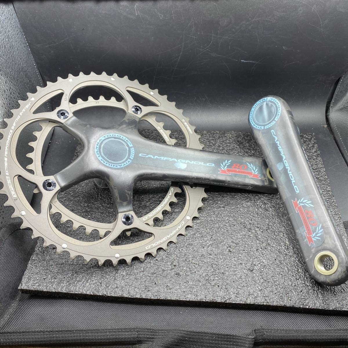 Campagnolo Super Record 80th Anniversary Crank Set 11 Speed