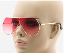 Gafas de Sol Lentes de Moda Fashion 2023 NEW Single Lens Flat Top Sunglasses