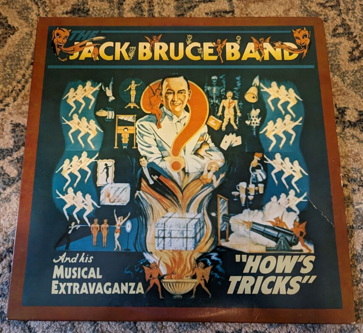 The Jack Bruce Band – "How's Tricks" - RSO – RS-1-3021