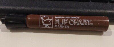 Sanford Flip Chart Marker BROWN - New