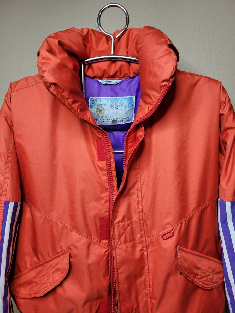Vintage Anoralp By Schmello Size L French Designer Down Full Zip