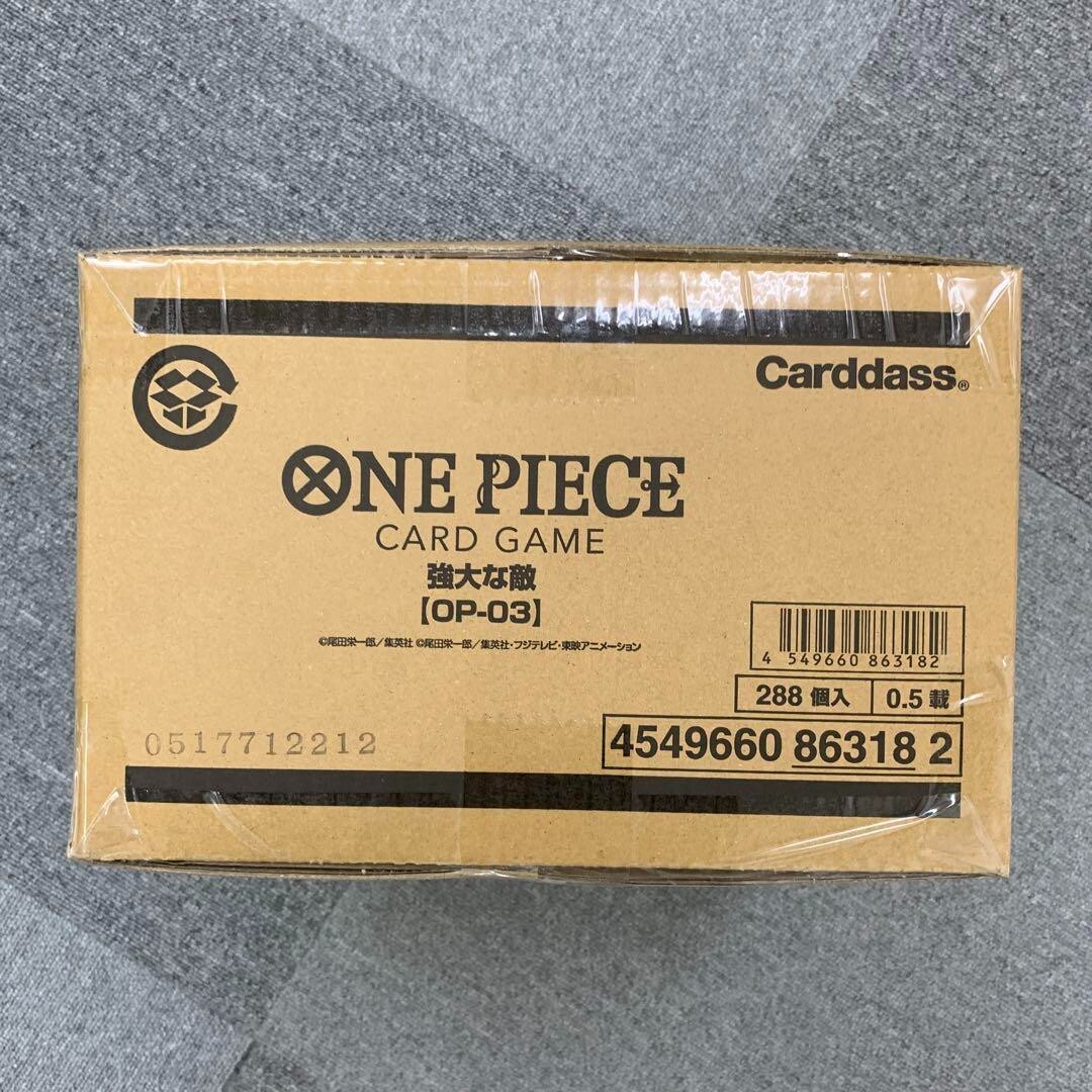 One piece card game Mighty Enemy OP-03 Booster BOX 1 Case BANDAI