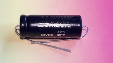 1 x MUNDORF Elko rau 100µf Audio Kondensator 1 electrolytic audio capacitor raw