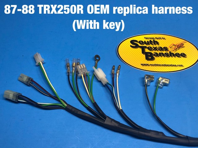 1987 1988 Honda TRX 250R Wiring Harness OEM Replica | eBay | Trx 250r Wiring Harness | | eBay