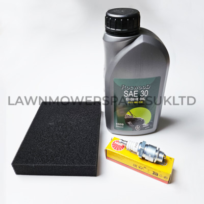 Air Filter, Oil, Spark Plug Service Kit Fits MOUNTFIELD RV150,SV150 ...