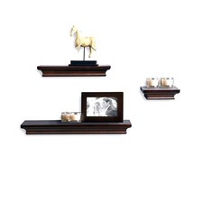 Floating Wall Shelves Sets 3 PCS with Invisible Bracket Picture Ledge Units a...