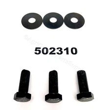 (3) 502310 Left Hand Fine Thread Blade Bolts fits King Kutter 502303 spindles