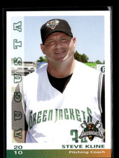 Steve Kline 2010 Augusta Green Jackets Team Set