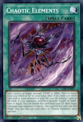 Chaotic Elements - ALIN-EN067 - Common - 1st Edition - NM/M