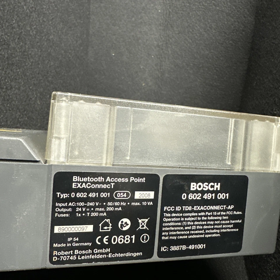Bosch EXAConnecT Controller 0602491001 100 – 240 V, 50/60 Max 4.8 (st1036) - Image 2 of 3