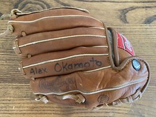 Rawlings RBG36JR Mark McGuire Leather 9 1/2" Youth Baseball Glove RHT