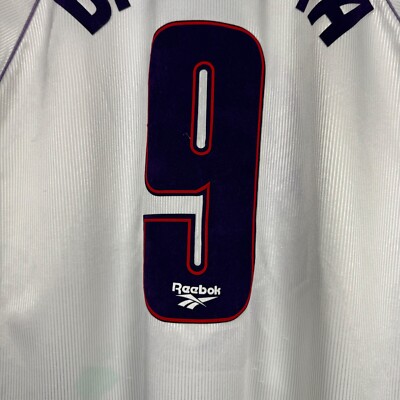 AFC FIORENTINA 1995 1996 AWAY #9 BATISTUTA FOOTBALL SHIRT SOCCER