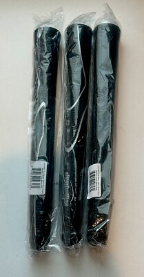 JumboMax Tour Series Golf Grips-Black/Silver Medium (+5/16)-Set Of 3-JM440-2200