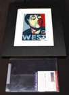 Adam West Family Guy Signed Picture Framed With PSA/DNA COA