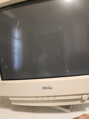 その他 Dell Monitor Dell Vintage 16in CRT Monitor D1028L Retro Gaming Monitor D 1028L