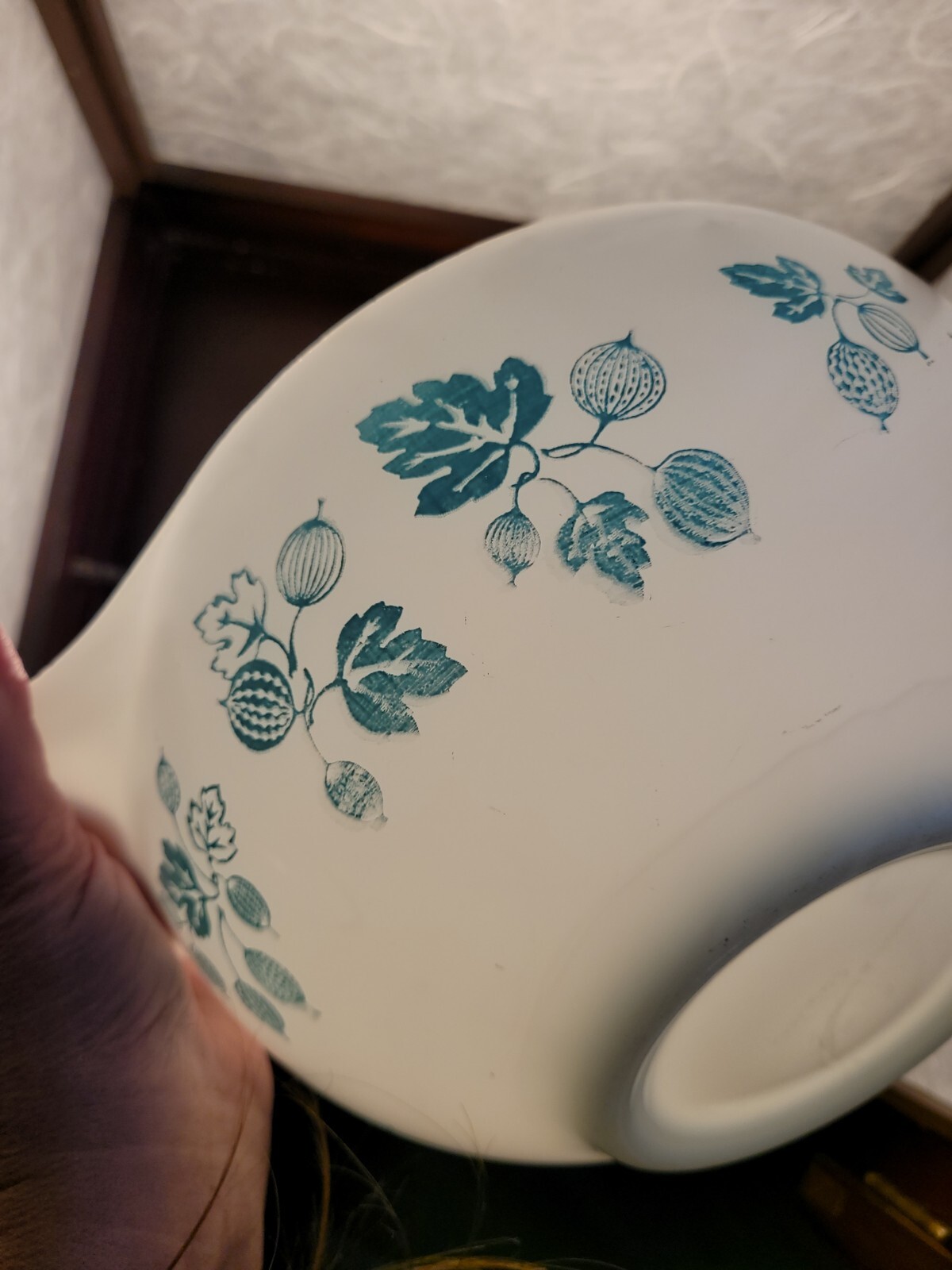 Pyrex JAJ RARE Duck Egg Blue Gooseberry 441 442 443 444. ** No Stars