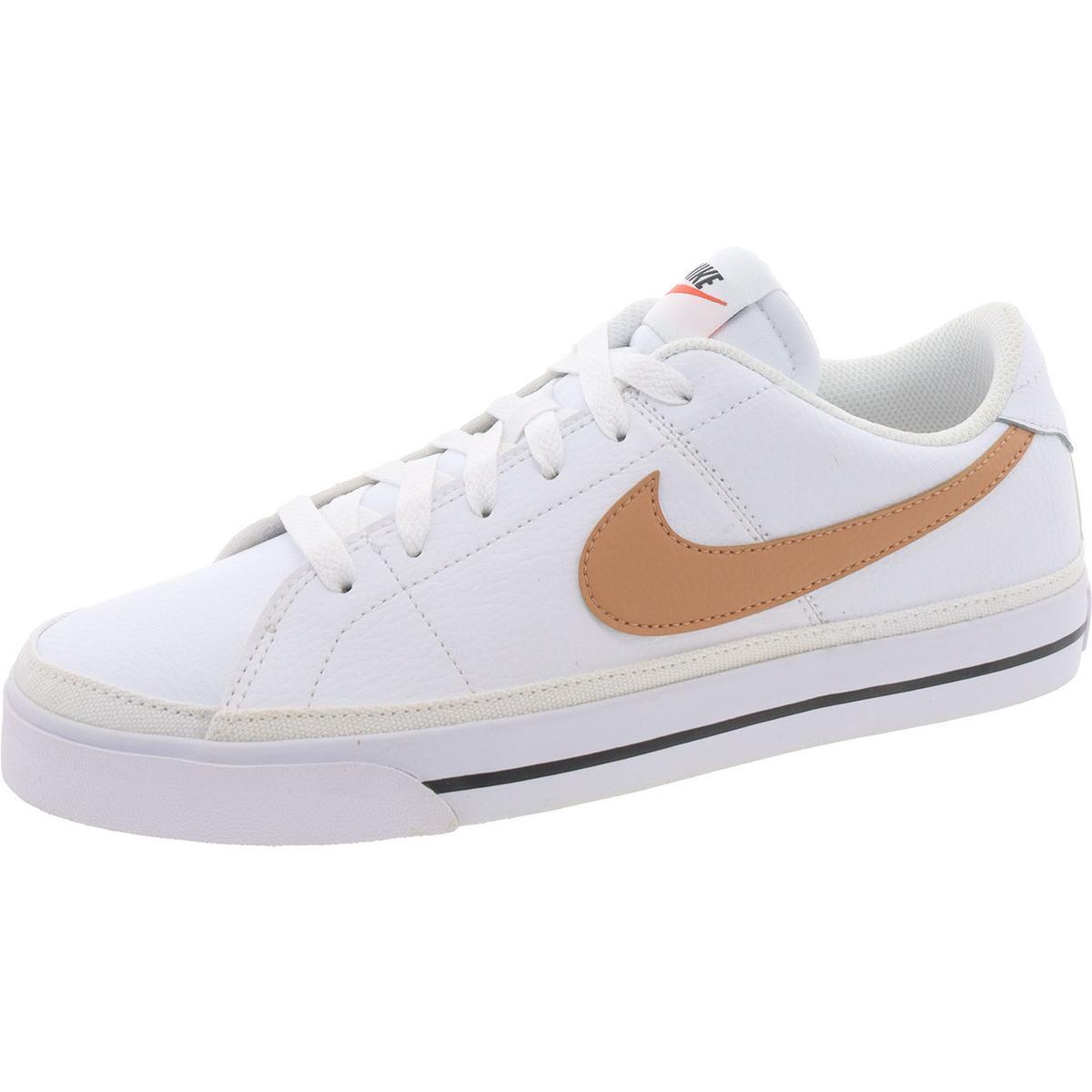 Повседневная теннисная обувь Nike Mens Court Legacy белого цвета 7.5 Medium (D) BHFO 0357