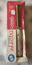Vintage Electric Comb in Original Box by Meteor Vintage Beauty Hair Stylist