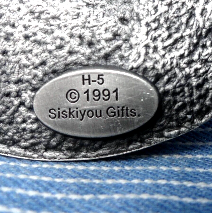 Cinturón Vaquero Bronc Rider Hebilla Western Rodeo Scroll De Colección Años 90 Siskiyou .TWY928 Foto 4 de 4