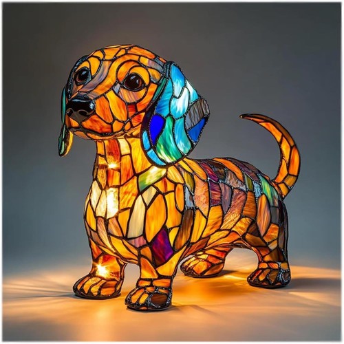 Lamps for Night Stands,Corgi Lamp and Pug Lamp,Dog Series Art Night Light - Picture 16 of 17