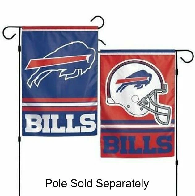 Buffalo Bills Double Garden Flag Outdoor Window