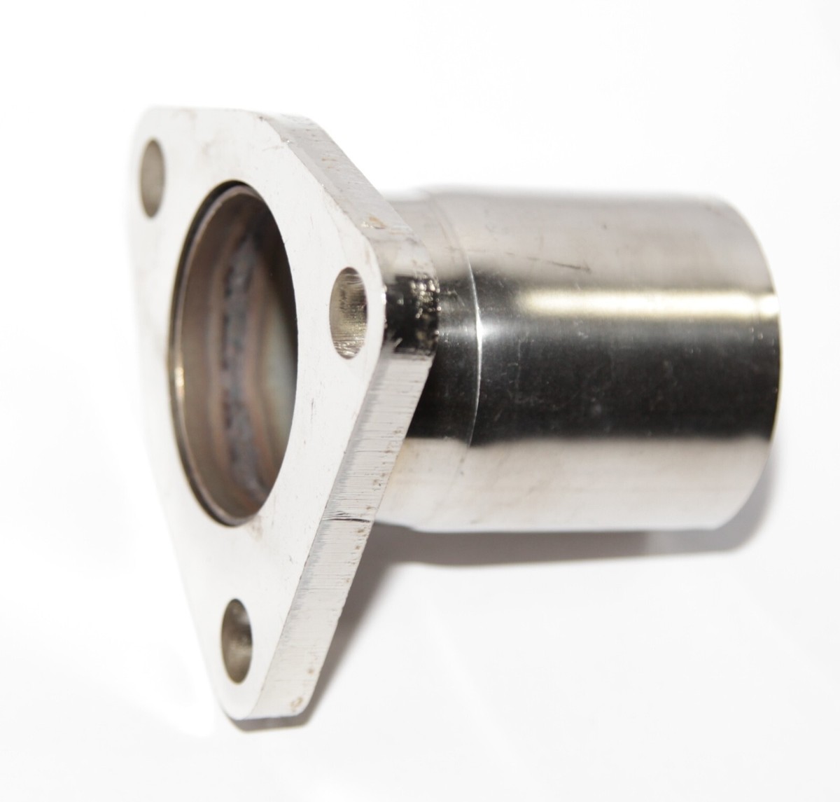 2.25&quot;Universal 3 bolt Exhaust Converter Pipe Flange Repair Piping 