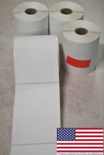 4 Rolls 4x6 Direct Thermal Shipping Labels - 250 per roll - 1000 labels