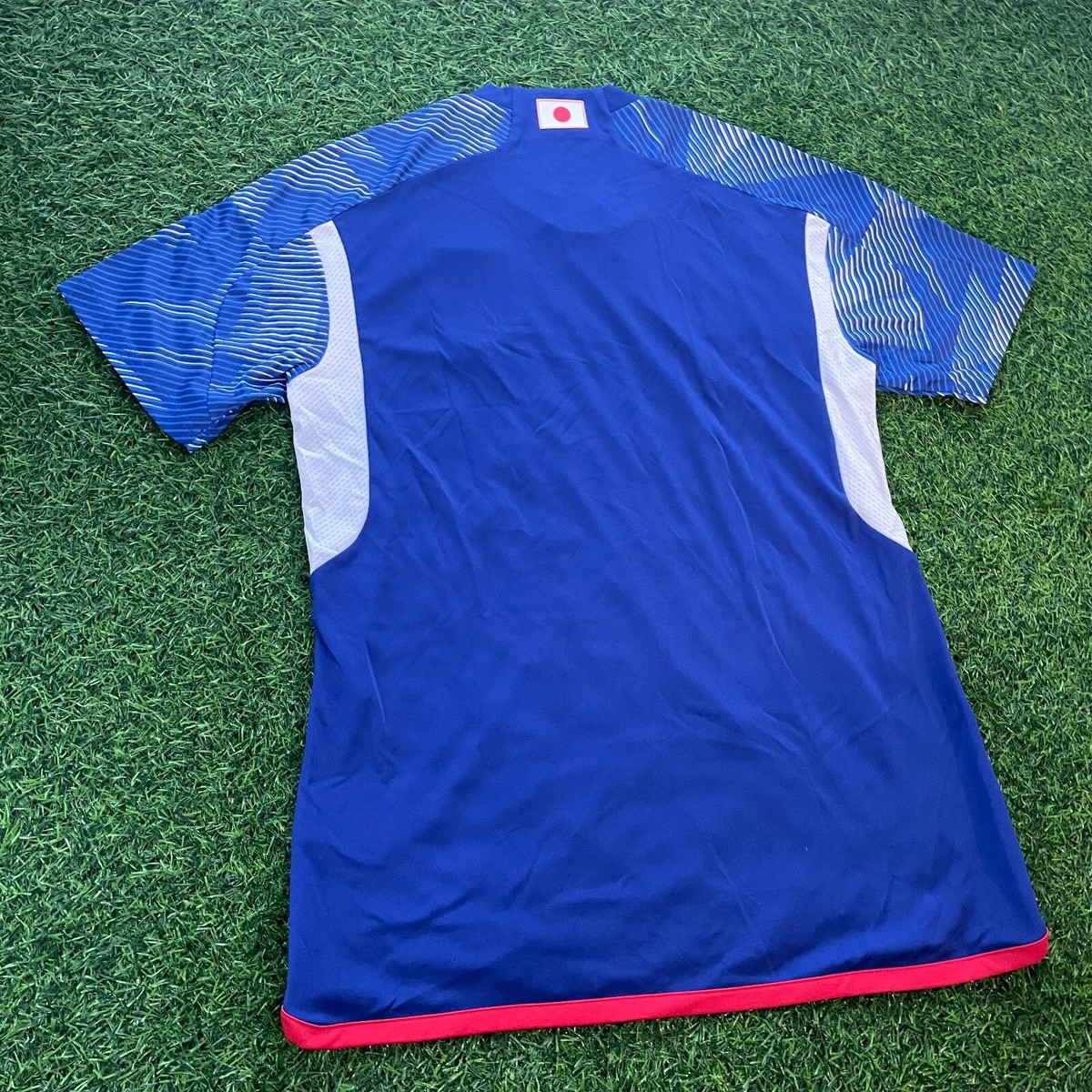 WANIMA Football Shirt 青 S/M WANIMA football シャツ 青 S/M 新品未開封 - メルカリ
