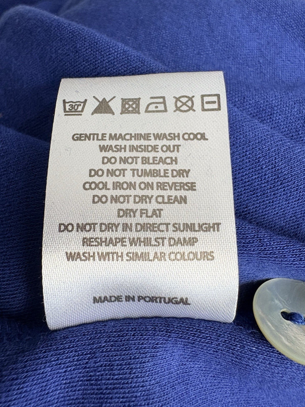 Cotswold Collections Solid Blue Cotton Modesty Dr… - image 5