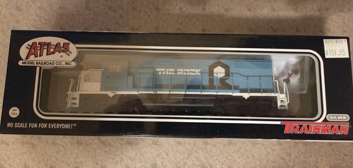 Escala HO Atlas Rock Island GP38-2 4310 CRIP Bancarrota Azul DC | Condition: Used