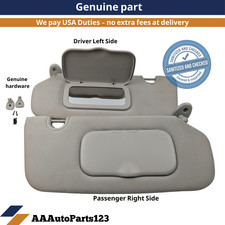 2007-2017 Jeep Compass Sunvisor Set Sun Visor Shade Pair Genuine Oem Gray 2007-2017 Jeep Compass Sunvisor Set Sun Visor Shade Pair Genuine Oem Gray