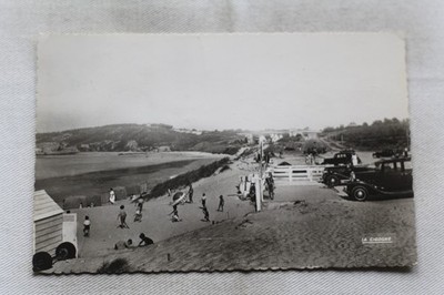 Cpsm 1954, Les sables d'Or les Pins, partial view of the beach, Cotes d'Armor 22