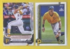 Topps 2025 2026 Konnor Griffin Rookie 2 Card Lot Pirates Topps Now #49 Pro Debut
