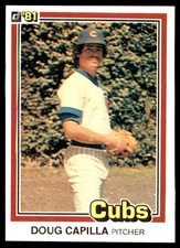Doug Capilla 1981 Donruss #587 Chicago Cubs MLB READ FREE SHIPPING AutographDen