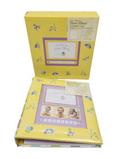 New Seasons Deluxe Magnetic Baby Memories Photo Album 60 Magnetic Pages NEW 