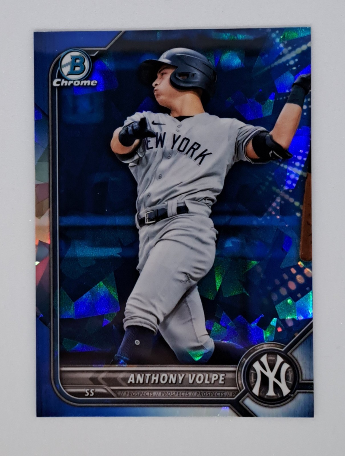 2022 Bowman Chrome Anthony Volpe #BCP-182 Anthony Volpe Prospects Sapphire
