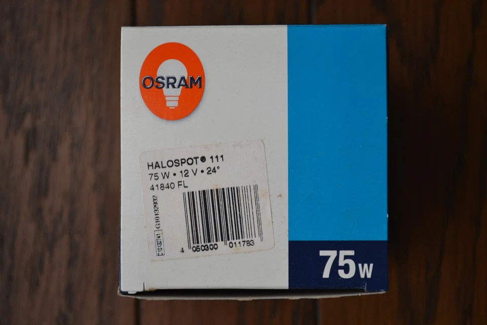 Osram halospot 111 75W 12V 24 degree 41840FL 4pcs - Image 2 of 3