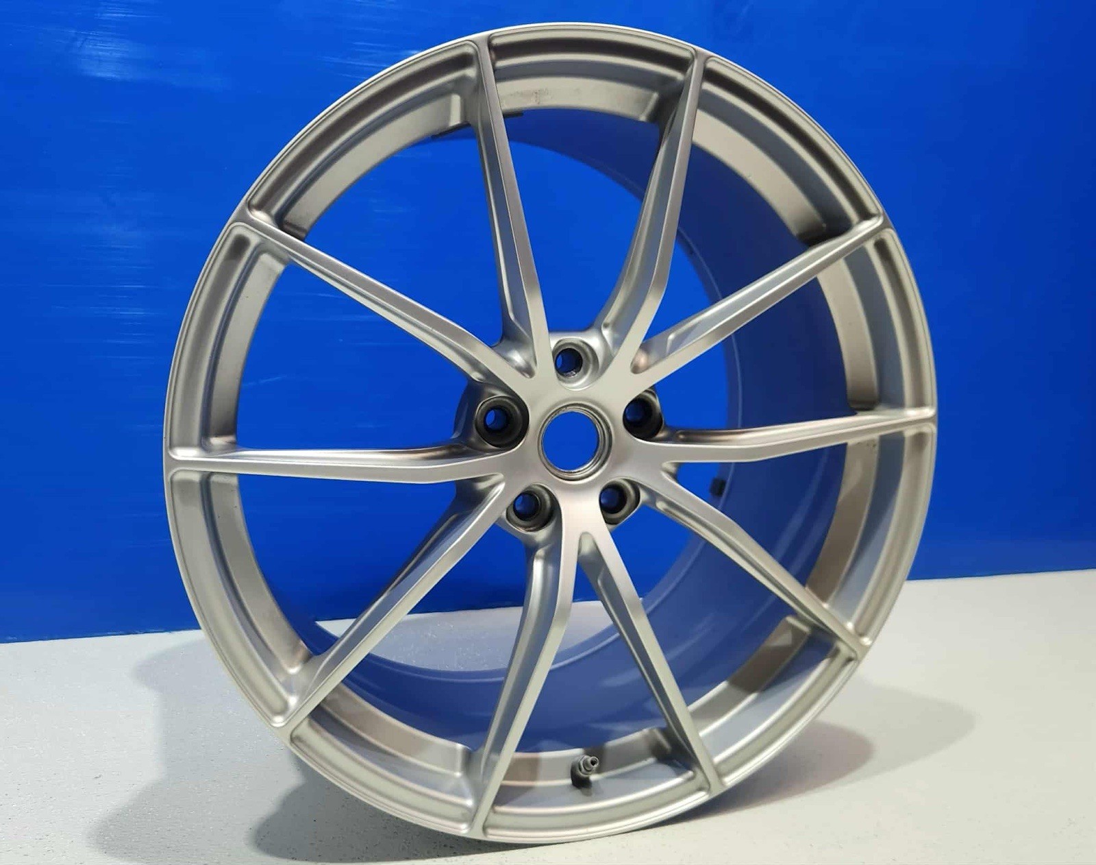 20” Ferrari 812 GTS Front Wheel Rim Factory OEM Silver Competizione 323894