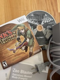Wii Console -Black- 2006 -GameCube Compatible With 17 Wii Games And Xtra- LOT