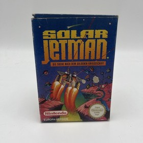 Nintendo NES - SOLAR JETMAN - OVP CIB Komplett mit Anleitung vom H&auml;ndler ✓