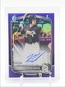 KYLE LODISE 2025 BOWMAN CHROME DRAFT 1ST PURPLE REFRACTOR AUTO /250 Q2754