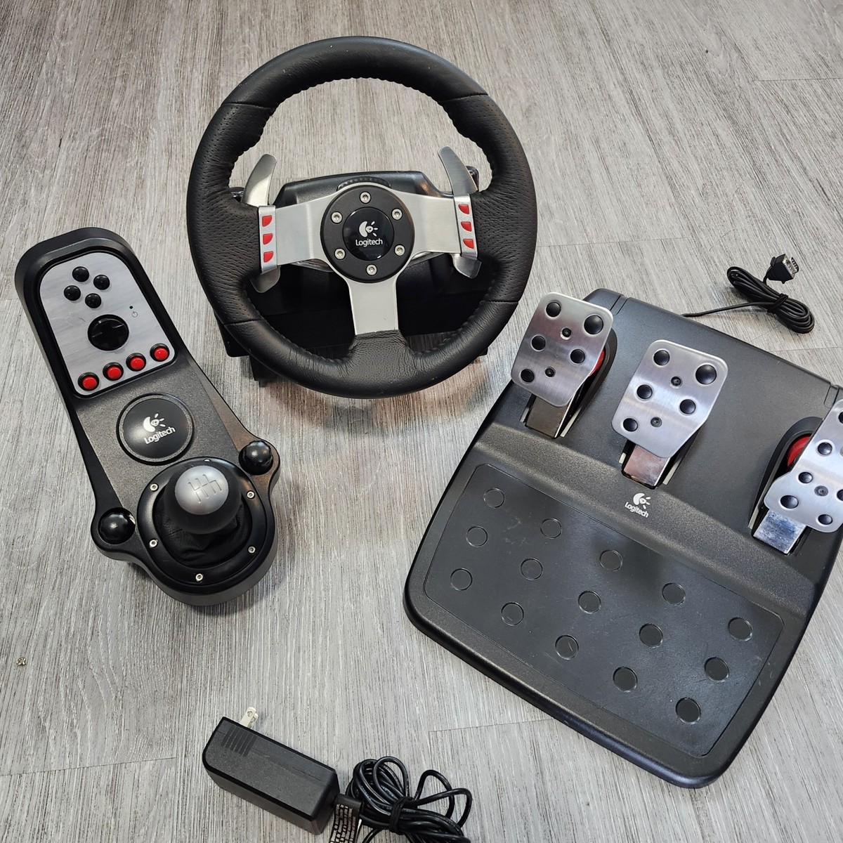 Logitech G27 Racing Wheel with Pedals and Shifter Includes AC