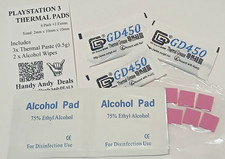 PlayStation 3, Thermal PADs x 6   Thermal Paste 1.5g   PS3 Thermal KIT