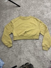 EVERLANE Organic cotton Cropped crewneck sweatshirt size XS